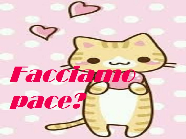 Facciamo pace?