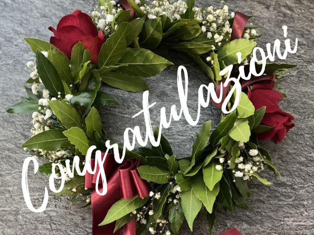 Congratulazioni!