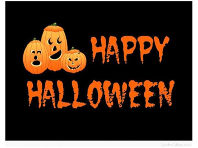 Happy halloween.