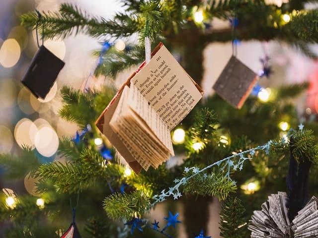 immagini alberi di natale addobbati