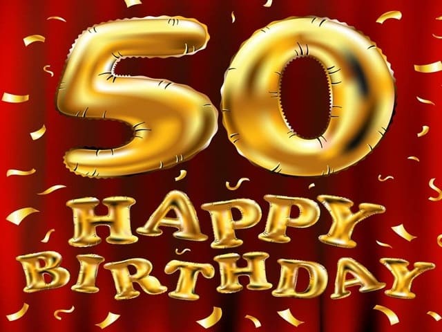 50 - Happy birthday (Buon compleanno)