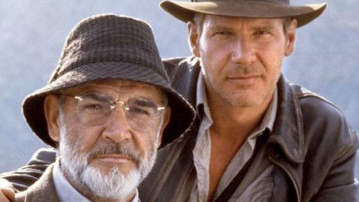 Gli omaggi di Harrison Ford e George Lucas a Sean Connery - Sean Connery ed Harrison Ford in Indiana Jones