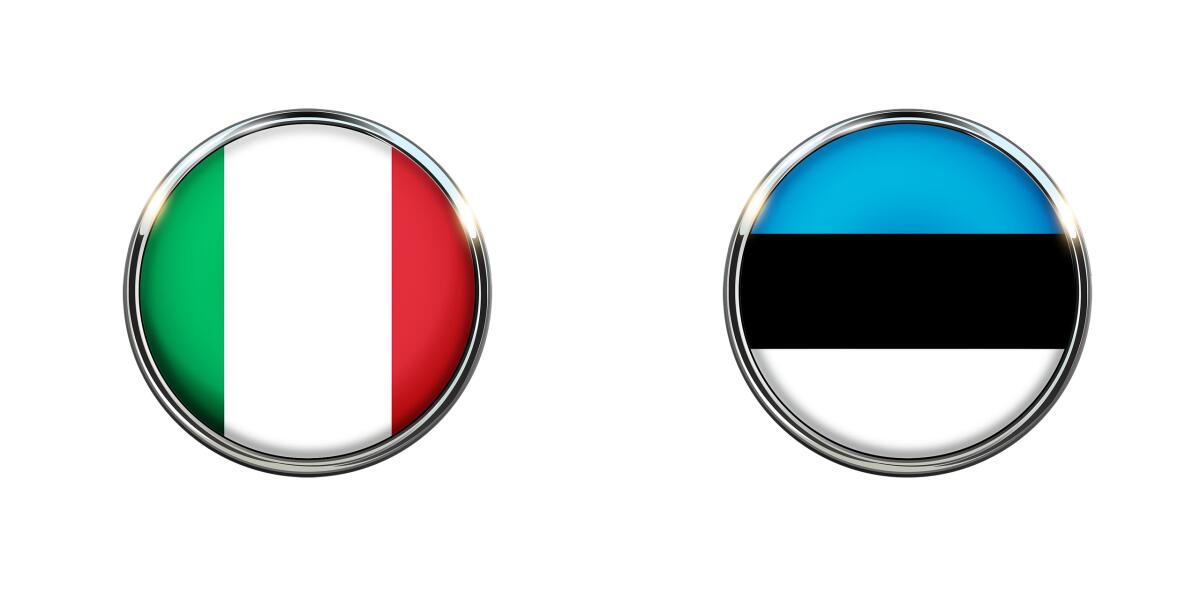 Amichevoli, le formazioni ufficiali di Italia-Estonia - Immagine in evidenza (crediti di entrambe le foto): foto di DavidRockDesign da Pixabay