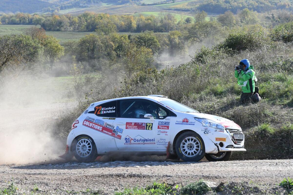 Lucchesi vince il trofeo Peugeot 208 Rally Cup - 