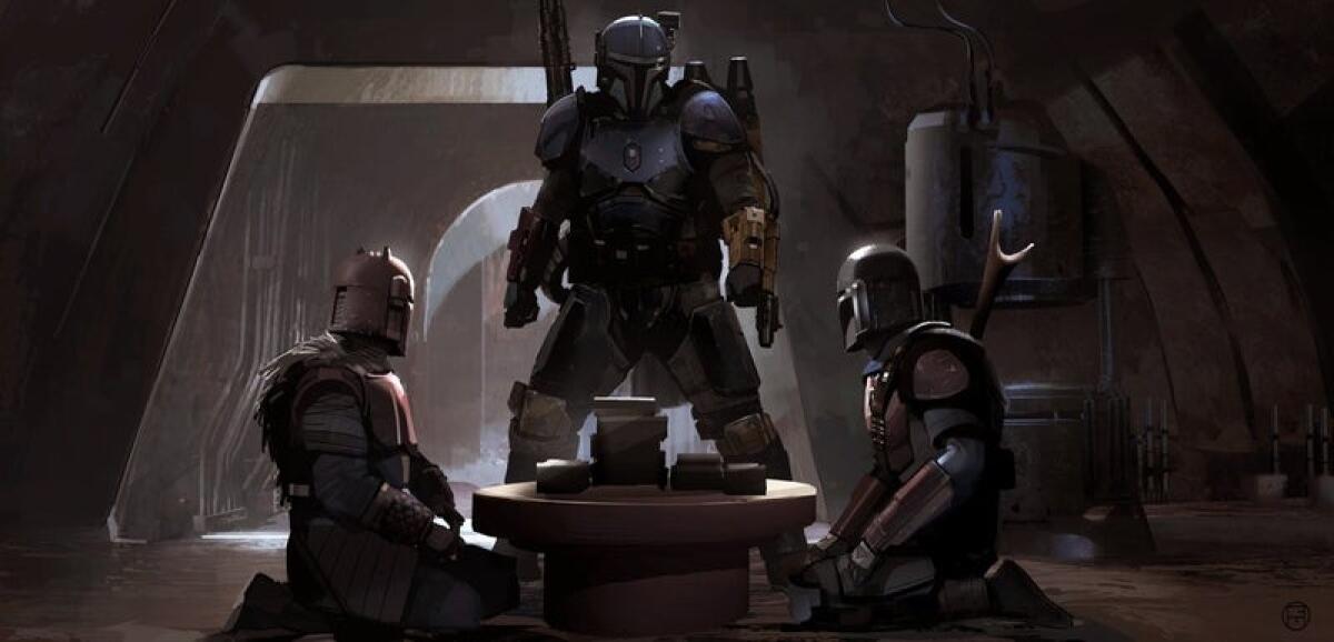 I Figli della Ronda e "L'antica Via" di Mandalore - Concept art dei mandaloriani