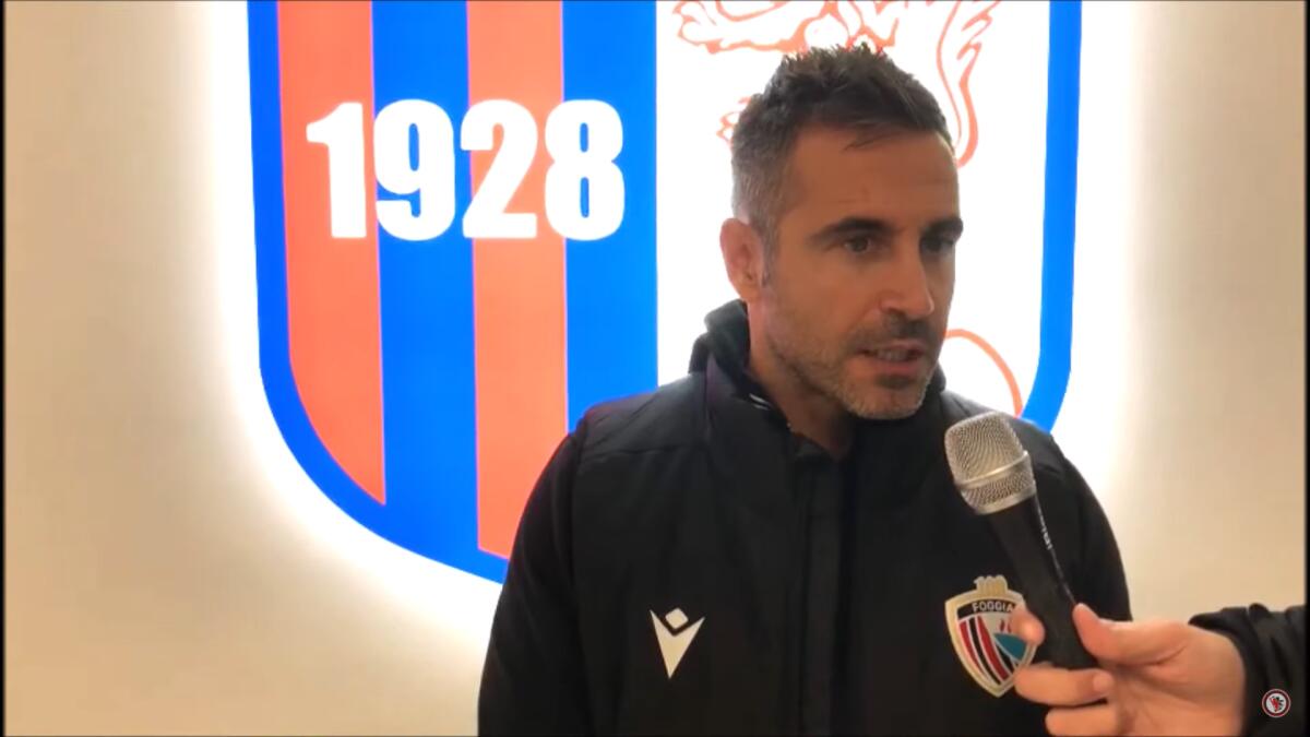 Foggia, Marchionni: "Buon punto, ma salvo solo quello" - Immagine in evidenza: Marco Marchionni - crediti foto: canale Youtube Calcio Foggia 1920