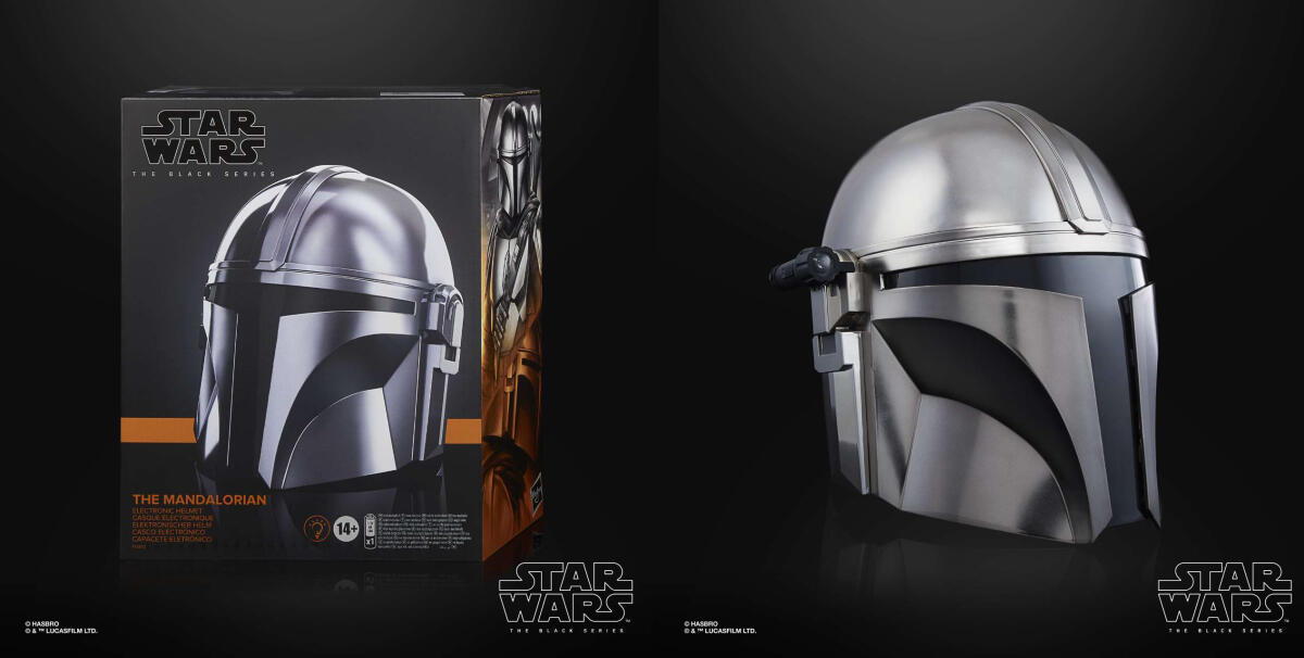 Annunciato l'elmo Black Series indossabile del mandaloriano in scala 1:1! - Il fantastico elmo Black Series del mandaloriano