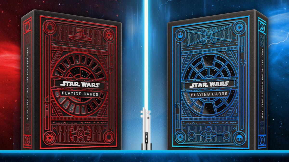 Carte da gioco Star Wars: ecco gli splendidi mazzi per un regalo da favola - Gli splendidi mazzi tematici di Theory11