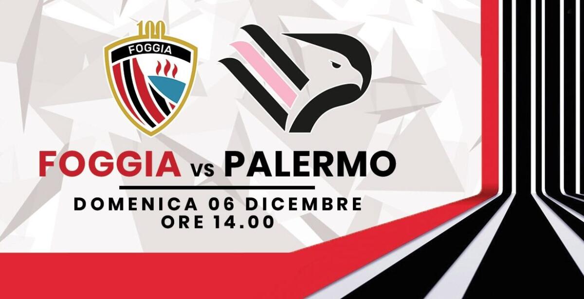Serie C, cambia l'orario di Foggia-Palermo - Crediti immagine in evidenza: sito ufficiale Calcio Foggia 1920