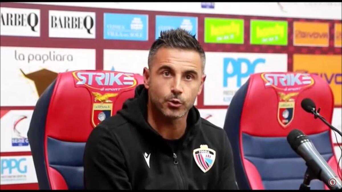 Foggia, Marchionni: "Bene così, ma serve più cinismo" - Immagine in evidenza: Marco Marchionni - crediti foto: canale Youtube Calcio Foggia 1920