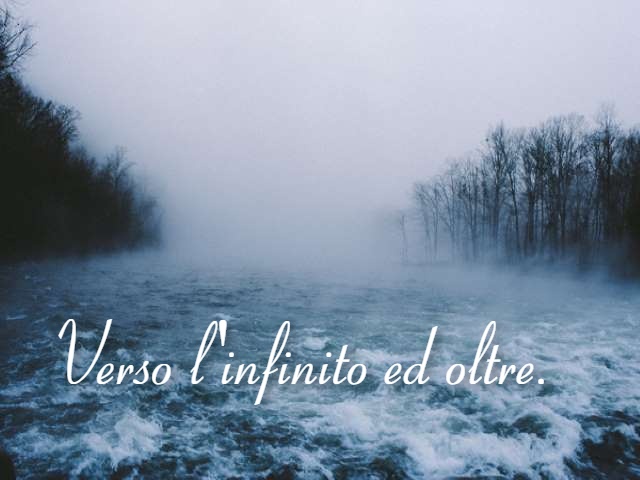 Verso l'infinito ed oltre.