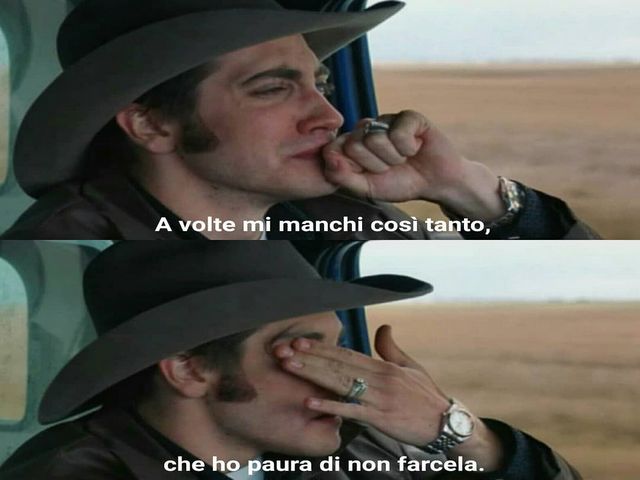 A volte mi manchi così tanto, che ho paura di non farcela.