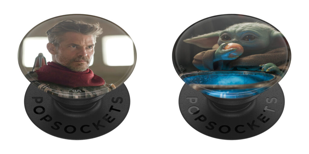 Popsockets di Cobb Vanth e del Bambino