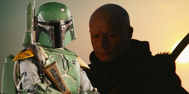 Boba Fett nel finale della premiere di The Mandalorian 2