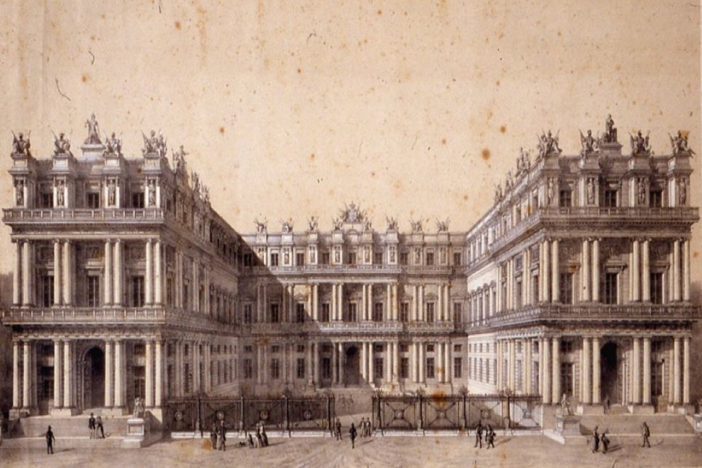 Palazzo Ducale in una stampa ottocentesca.(foto: Palazzo Ducale Genova)
