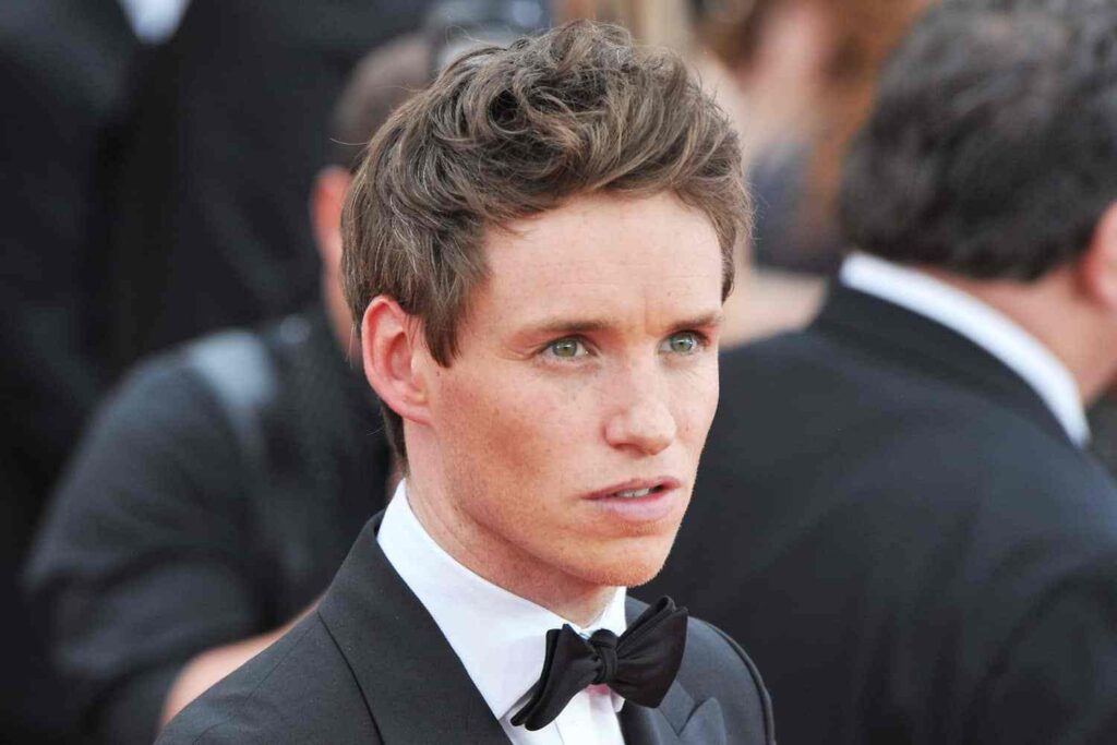 L'attore Eddie Redmayne