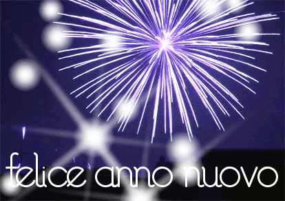 Felice anno nuovo.