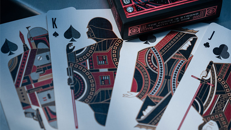 Alcune delle splendide carte a tema Dark SIde