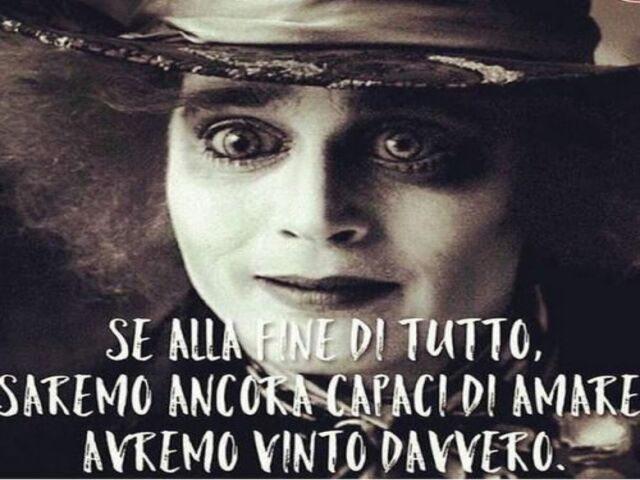 Se alla fine di tutto saremo ancora capaci di amare avremo vinto davvero.