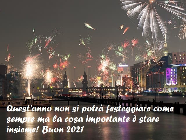 Quest'anno non si potrà festeggiare come sempre ma la cosa importante è stare insieme! Buon 2021