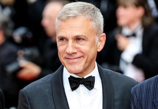 L'attore Christoph Waltz.Da: timgate