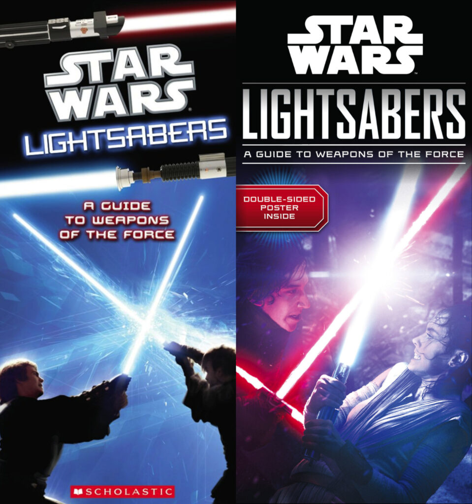 Le due edizioni precendenti di Star Wars: lightsabers