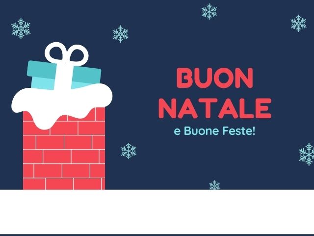 Buon Natale e Buone Feste.