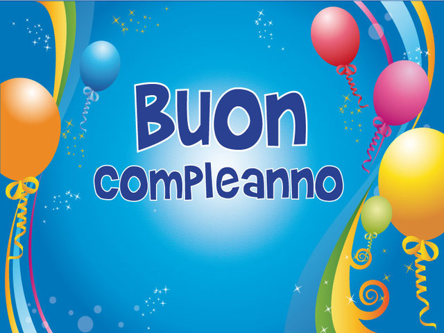 Buon compleanno