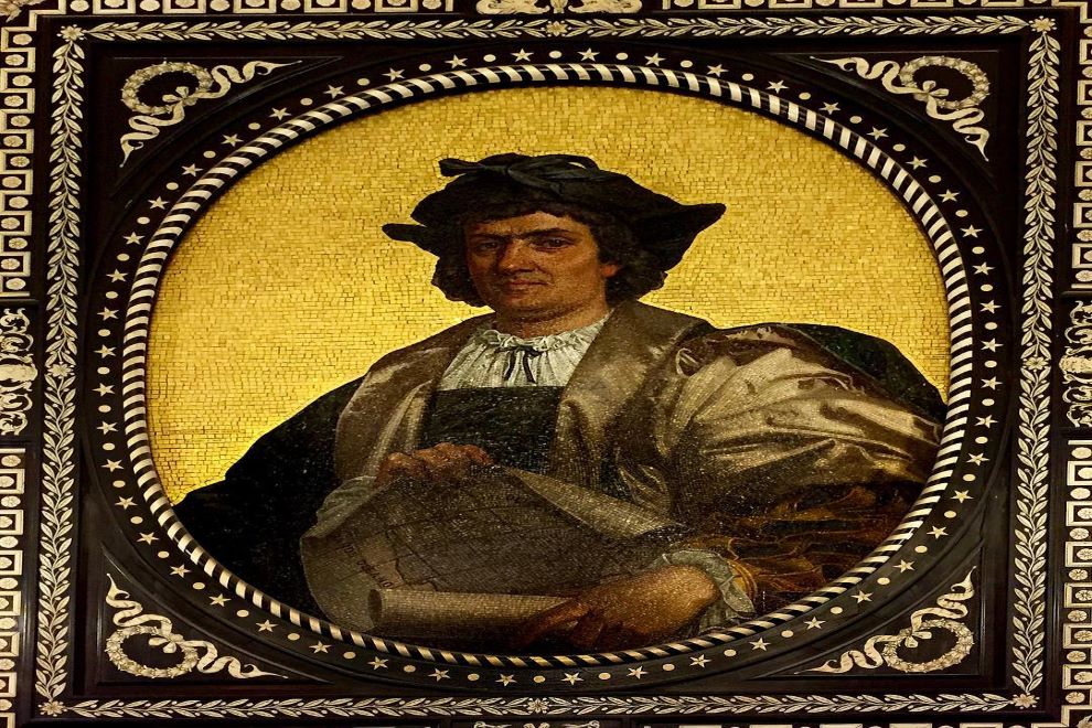 Rappresentazione di Cristoforo Colombo a Palazzo Tursi.