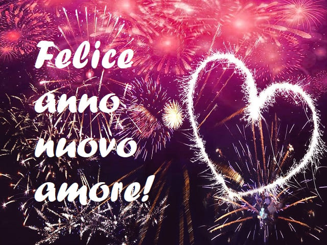 Felice anno nuovo amore!