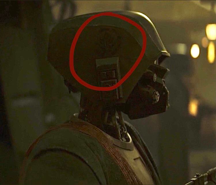 Un droide HK-87 col simbolo della Settima Flotta