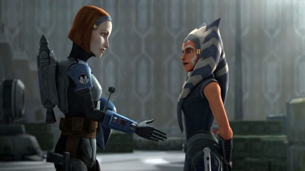Bo Katan Kryze e Ahsoka Tano