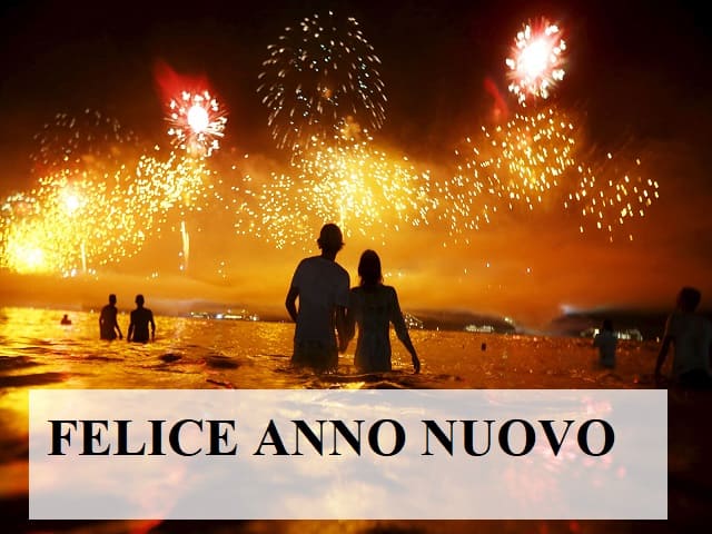 Felice anno nuovo.