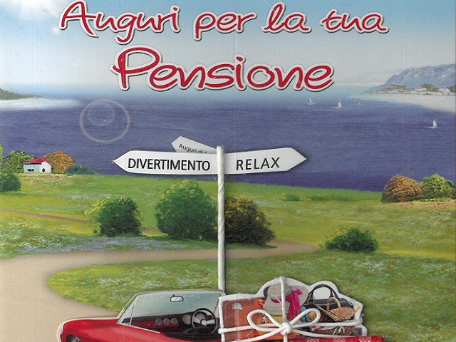 Auguri per la tua Pensione