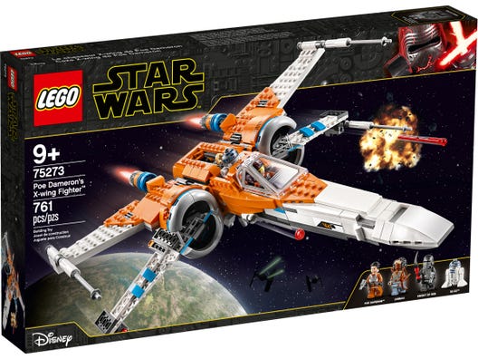 Il set LEGO X-Wing di Episodio IX