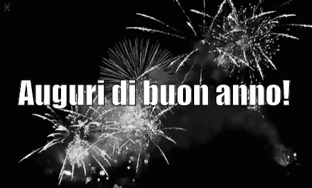 Auguri di buon anno!