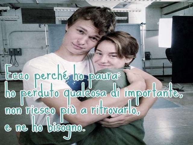 Ecco perché ho paura: ho perduto qualcosa di importante, non riesco più a ritrovarlo, e ne ho bisogno.