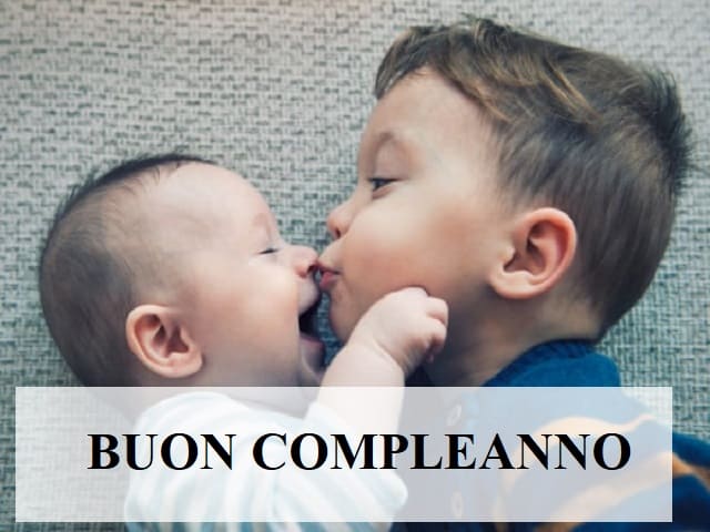 Buon compleanno.