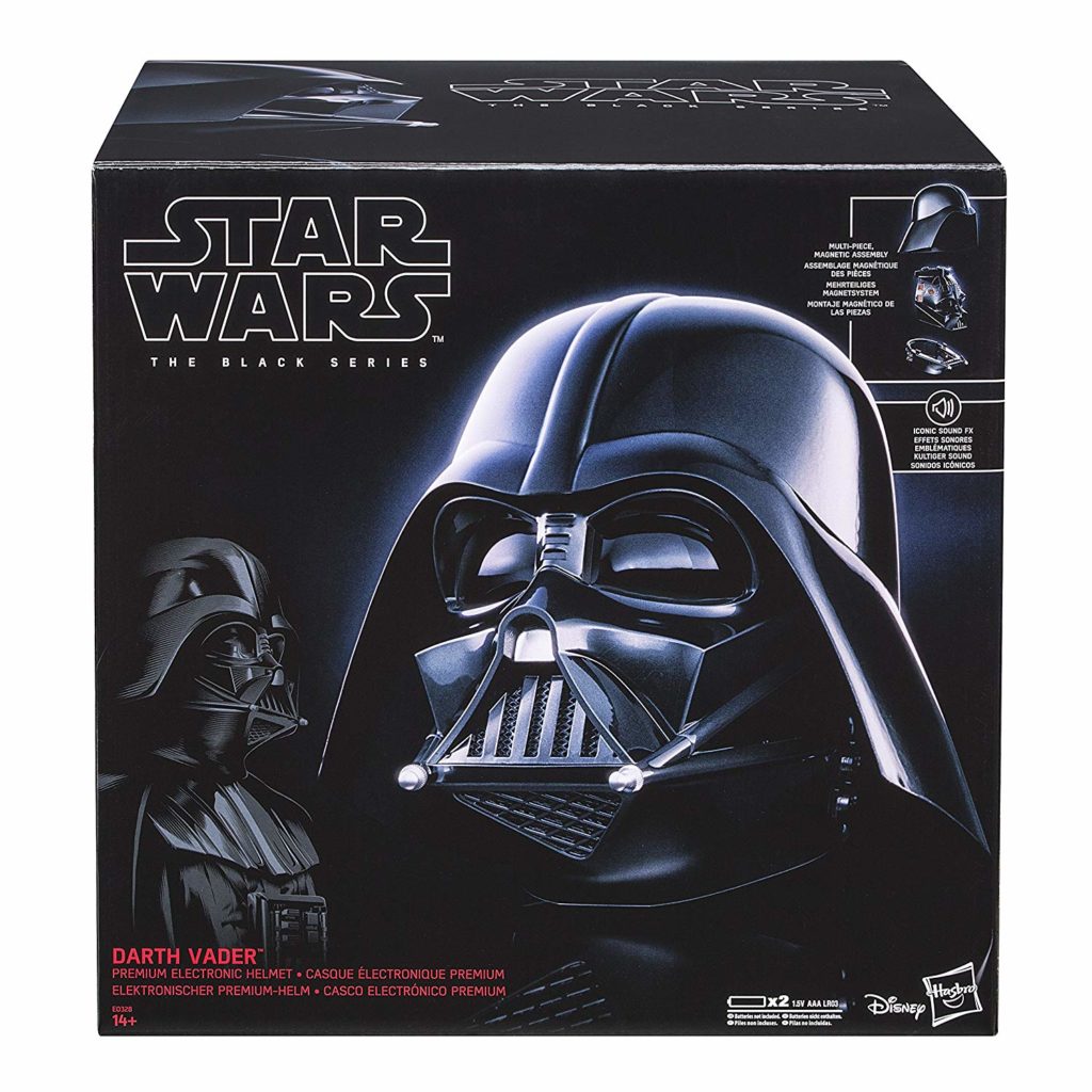 Casco Black Series di Darth Vader