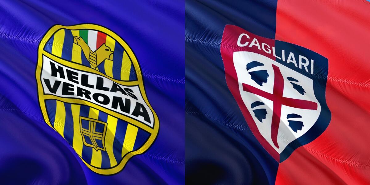 Serie A, le formazioni ufficiali di Hellas Verona-Cagliari - Immagine in evidenza (crediti di entrambe le foto): foto di jorono da Pixabay 