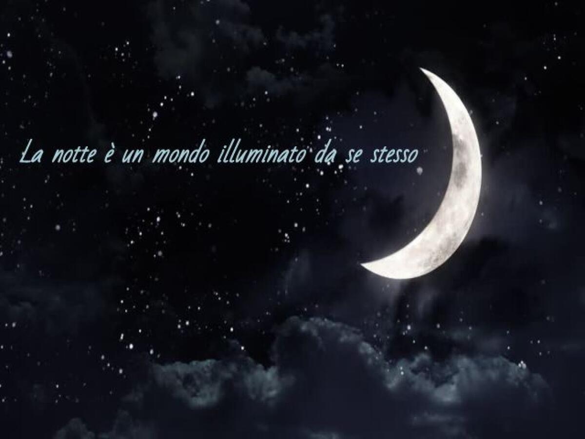 Frasi sulla notte: 152 aforismi, poesie, canzoni e immagini da condividere - La notte è un mondo illuminato da se stesso