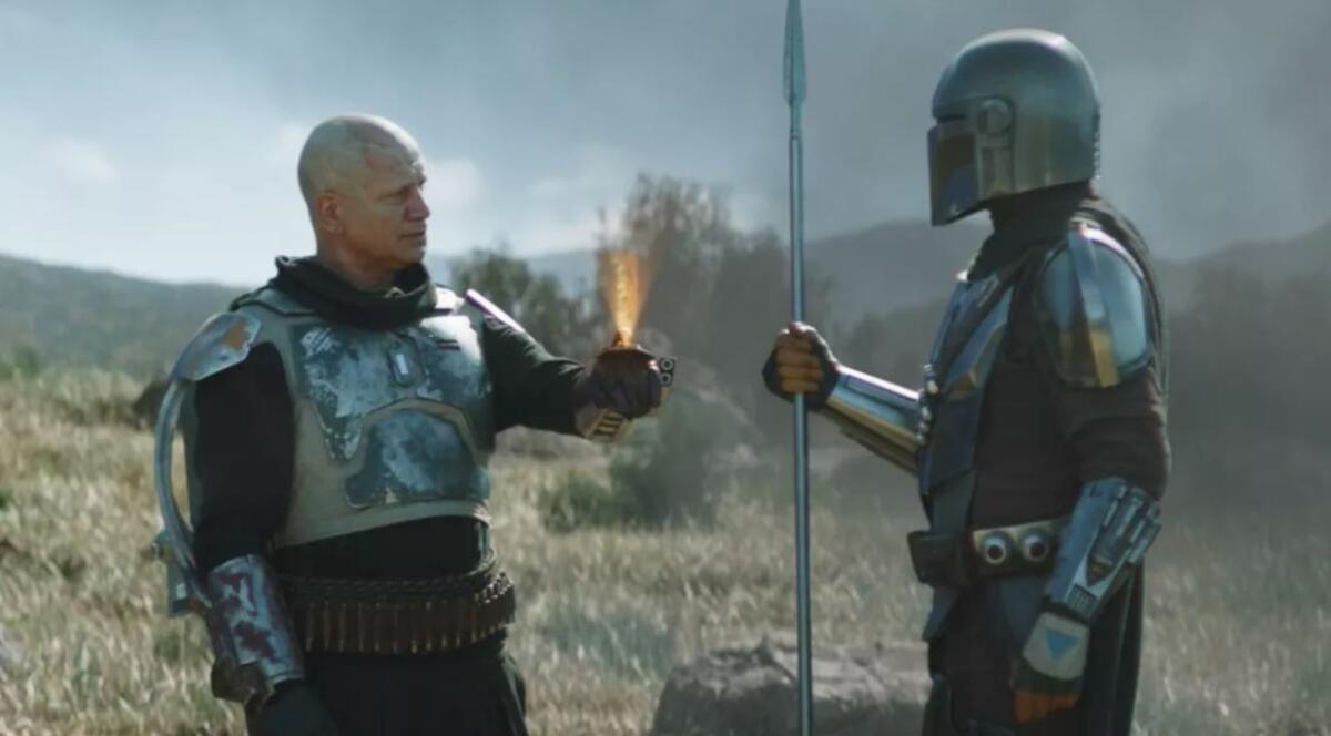 Tutto quello che c'è da sapere sulla Guerra Civile Mandaloriana - Boba Fett e Din Djarin nel capitolo 14 di The Mandalorian