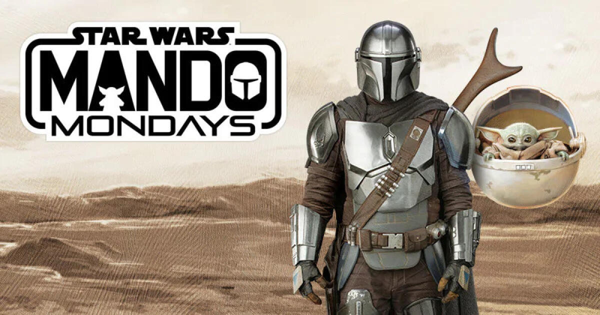Mando Mondays: ecco le novità della sesta settimana - Il logo dell'iniziativa Mando Monday