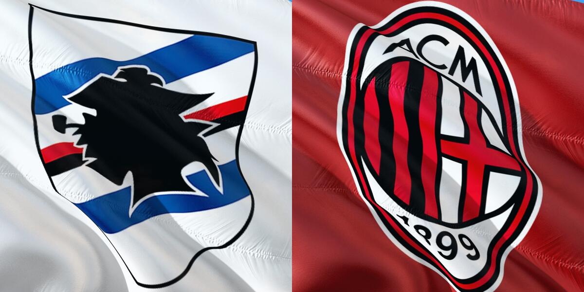 Serie A, le formazioni ufficiali di Sampdoria-Milan - Immagine in evidenza (crediti di entrambe le foto): foto di jorono da Pixabay 