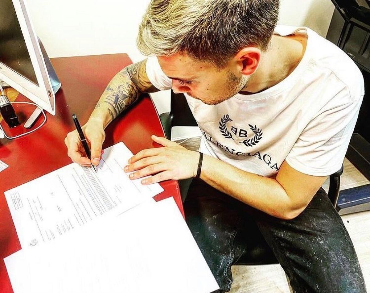 Chi è Valerio Cardamone che ha firmato col Foggia - Valerio Cardamone, profilo Instagram pubblico