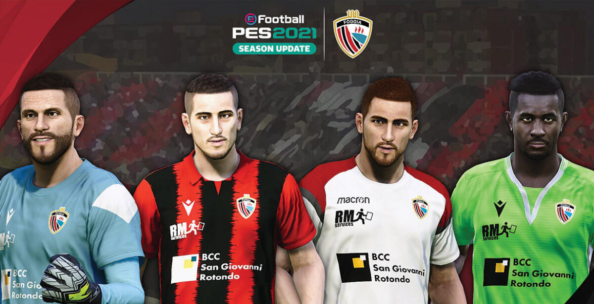 PES 2021, c'è anche il Foggia - Crediti immagine in evidenza: sito ufficiale Calcio Foggia 1920