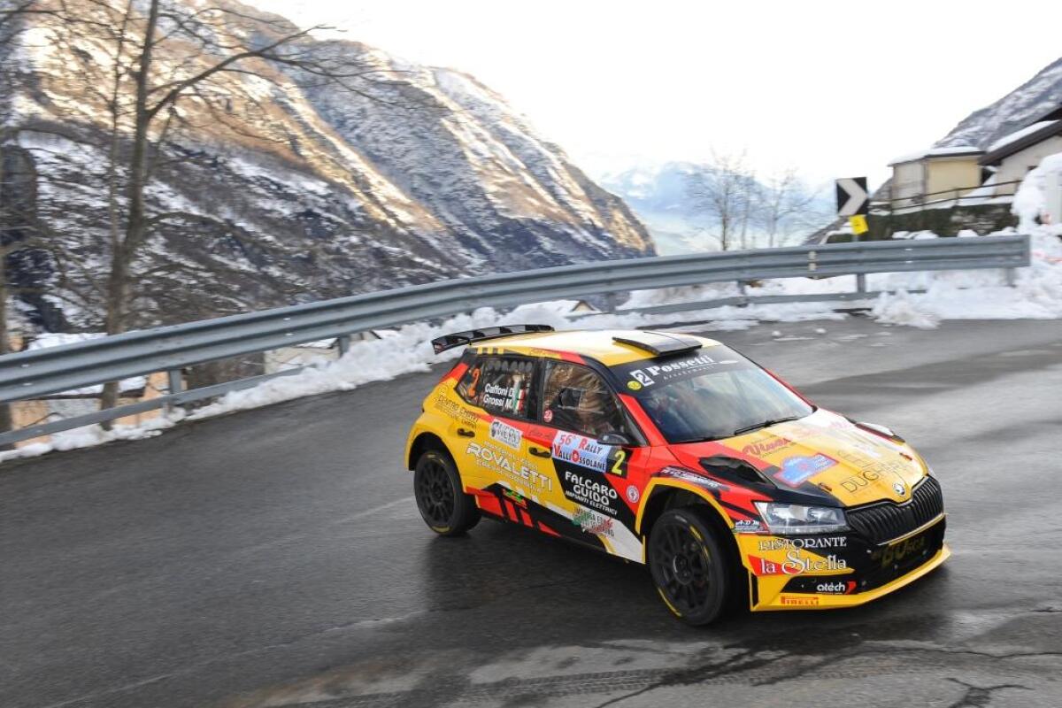 Caffoni vince il Rally Valli Ossolane - 