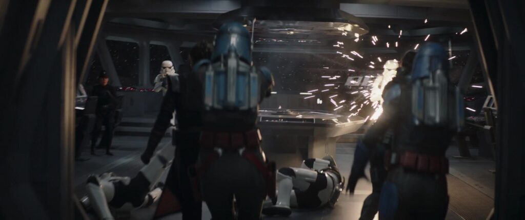 Bo-Katan e le altre raggiungono la plancia