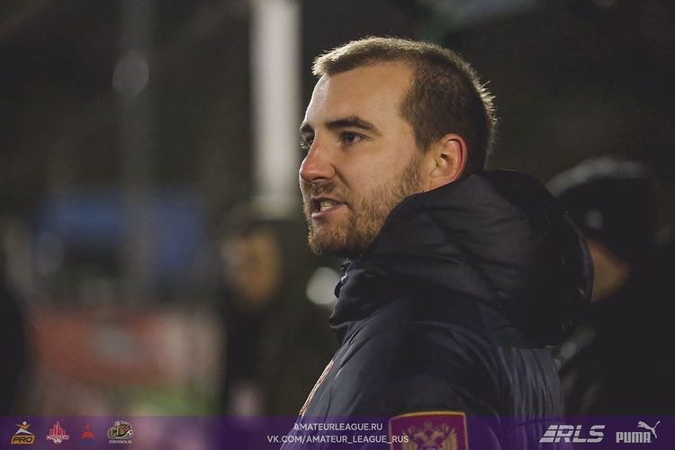 Nella foto il capitano e coach del Foggia Moscow, Artem Lukin