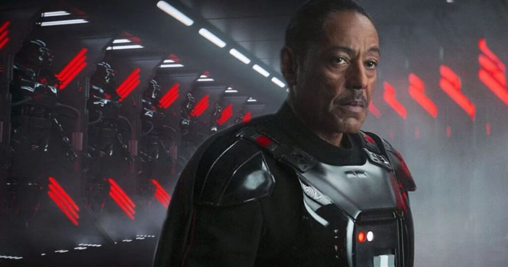 I Dark troopers e Moff Gideon